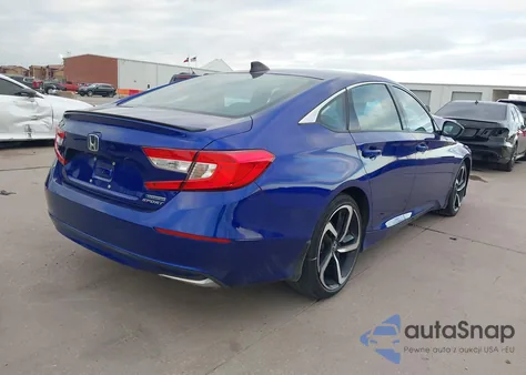 2022 Honda Accord Hybrid Sport from USA, damaged, VIN 1HGCV3F20NA023239